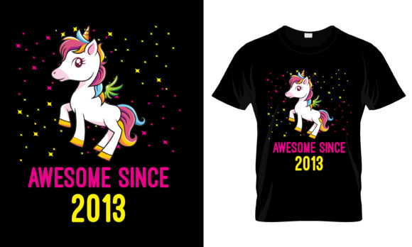 Awesome Since 2013 T-Shirt Design Review