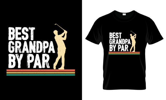 Best Grandpa by Par T-Shirt Graphics and Print Templates Review
