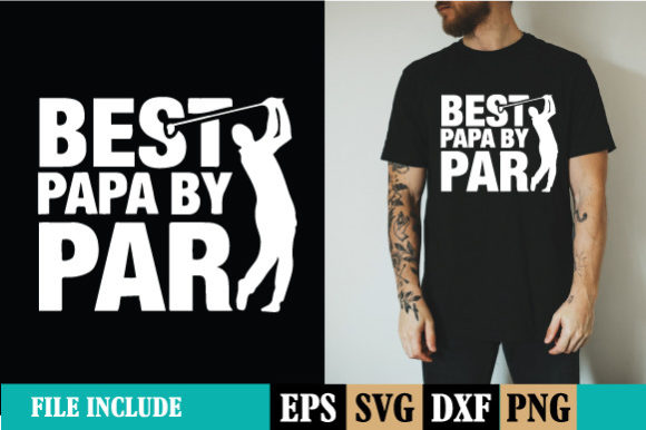 Best Papa by Par: Graphics and Print Templates for Local Branding