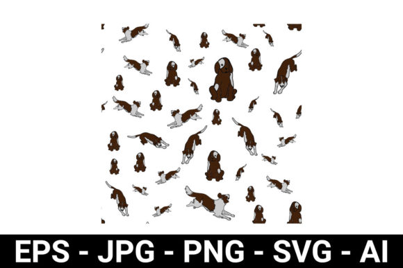 Cute Dog Seamless Pattern for Wallpaper Review