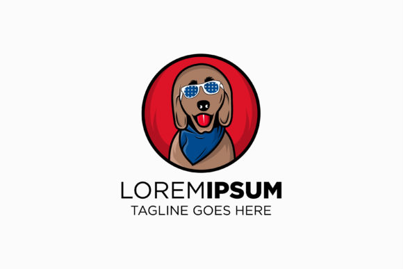 Dog Circle Logo Graphics and Logos Review