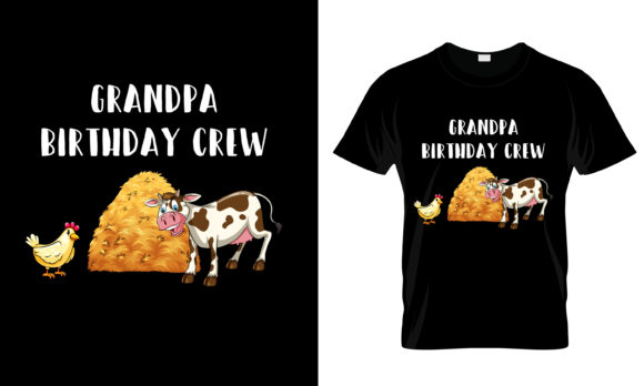 Grandpa Birthday Crew T-Shirt: A Practical Graphics Review